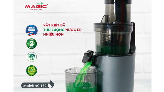 Máy ép chậm Magic Eco AC-139 - hình 2